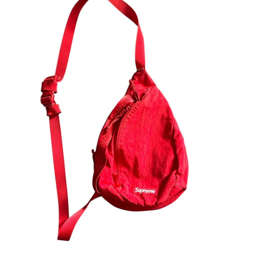Supreme Red Sling Bag